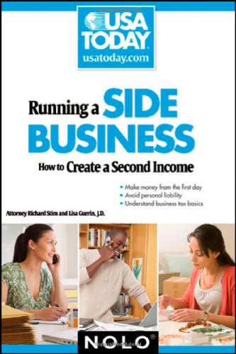 Running A Side Business How To Create A Second Income 1st Richard Stim