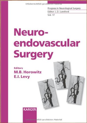 Neuroendovascular Surgery Progress In Neurological Surgery 1st Edition Michael S Horowitz