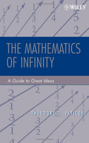 The Mathematics Of Infinity A Guide To Great Ideas 1st Edition Theodore G Faticoni