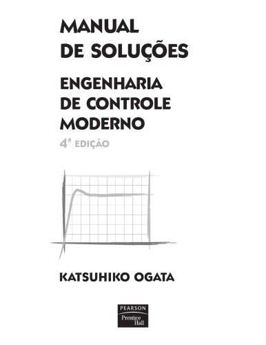Modern Control Engineering 4th Edition Solution Manual Katsuhiko Ogata