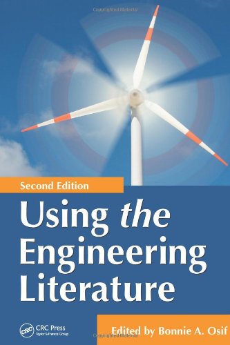 Using The Engineering Literature Second Edition 2nd Bonnie A Osif