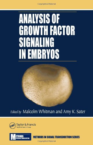 Analysis Of Growth Factor Signaling In Embryos Methods In Signal Transduction Series 1st Edition Malcolm Whitman