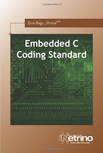 Embedded C Coding Standard 1st Michael Barr