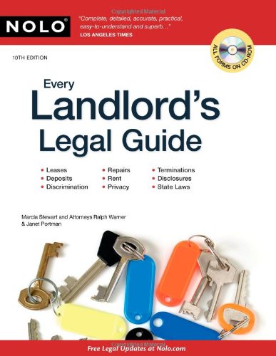 Every Landlords Legal Guide 10th Edition 10th Marcia Stewart