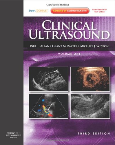 Clinical Ultrasound 2volume Set Expert Consult Online And Print Volume 1 3rd Edition Paul L Allan Bsc Dmrd Frcr Frcpe