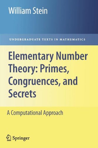 Elementary Number Theory Primes Congruences And Secrets Online Edition 172p 16 November 2011 William Stein