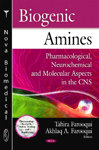 Biogenic Amines Pharmacological Neurochemical And Molecular Aspects In The Cns 1st Edition Tahira Farooqui