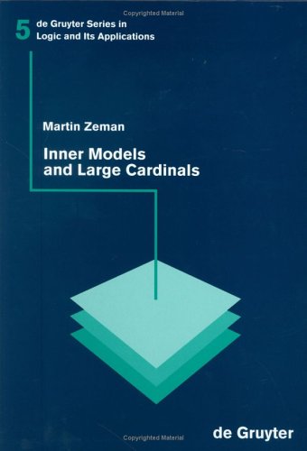 Inner Models And Large Cardinals Martin Zeman