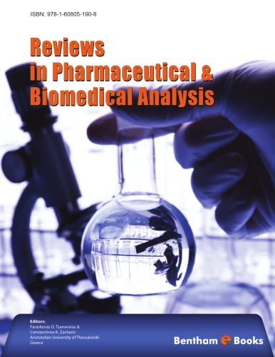 Reviews In Pharmaceutical And Biomedical Analysis Paraskevas Dtzanavaras Constantinos K Zacharis