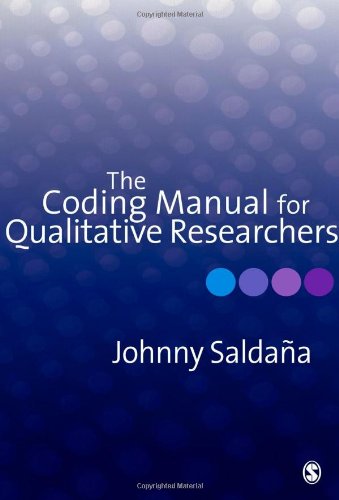 The Coding Manual For Qualitative Researchers Johnny Saldaa