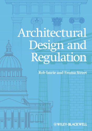 Architectural Design And Regulation 1st Edition Rob Imrie Emma Street
