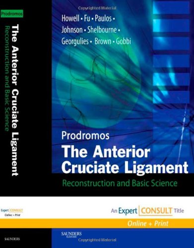 The Anterior Cruciate Ligament Reconstruction And Basic Science1 Chadwick Prodromos Md