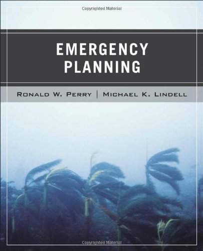 Emergency Planning Wiley Pathways 1st Edition Ronald W Perry