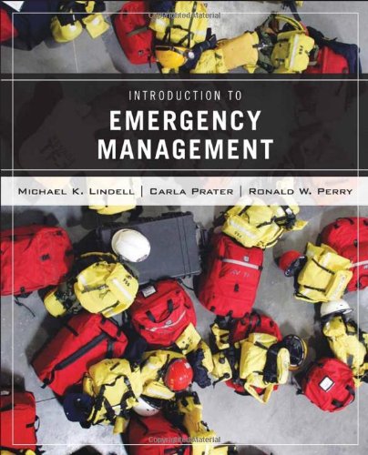 Introduction To Emergency Management Wiley Pathways 1st Edition Michael K Lindell