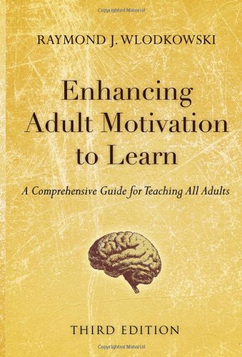 Enhancing Adult Motivation To Learn A Comprehensive Guide For Teaching All Adults 3rd Edition Raymond J Wlodkowski