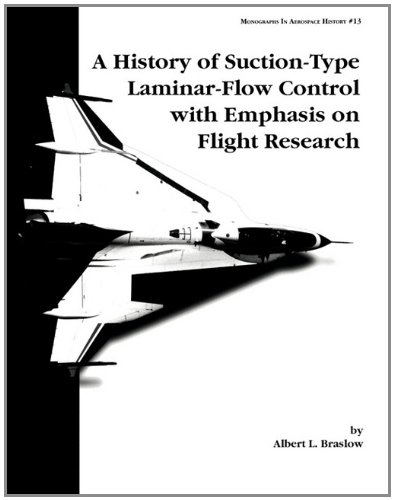 A History Of Suctiontype Laminarflow Control With Emphasis On Flight Research Monograph In Aerospace History No 13 1999 Albert L Braslow