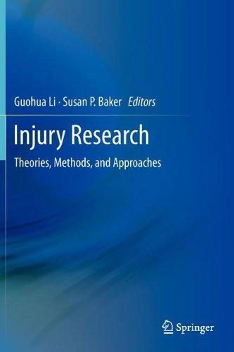 Injury Research Theories Methods And Approaches 1st Edition Margaret Warner Phd