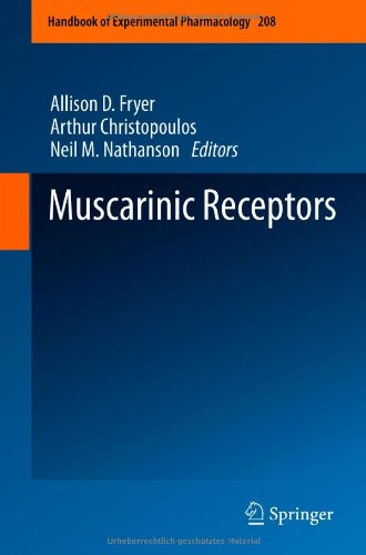 Muscarinic Receptors 1st Edition Richard M Eglen Phd Auth