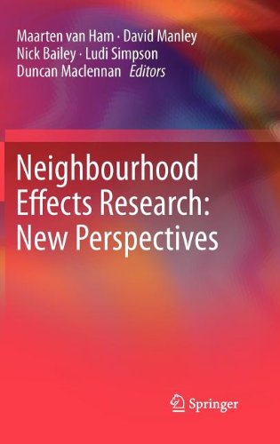 Neighbourhood Effects Research New Perspectives 1st Edition Maarten Van Ham