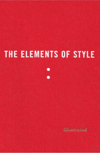 The Elements Of Style Illustrated 4th Edition William Strunk