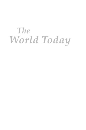 The World Today Current Problems And Their Origins 5th Edition 5th Edition Henry Brun