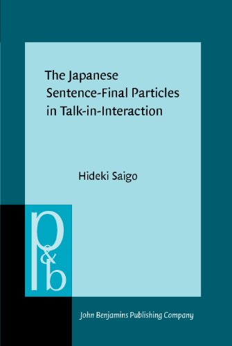 The Japanese Sentencefinal Particles In Talkininteraction Hideki Saigo