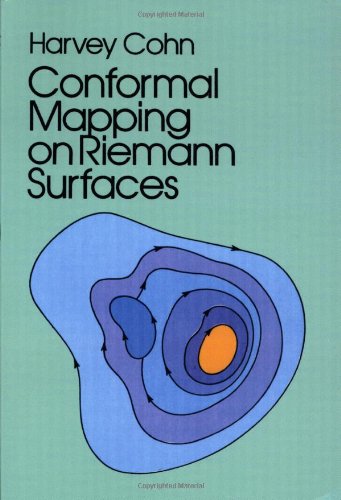 Conformal Mapping On Riemann Surfaces Dover Books On Mathematics Dover Edition 1980 Harvey Cohn