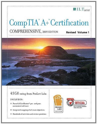 Comptia A Certification Comprehensive 2009 Edition Revised Certblaster Spi Stu Re Axzo Press