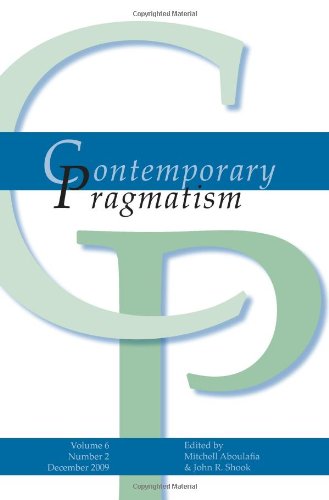 Contemporary Pragmatism 62 December 2009 Contemporary Pragmatism S Mitchell Aboulafia