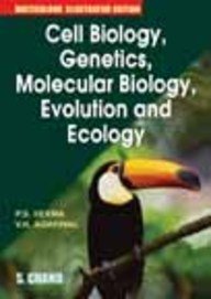 Cell Biology Genetics Molecular Biology Evolution And Ecology First Multicolour Edition Ps Verma