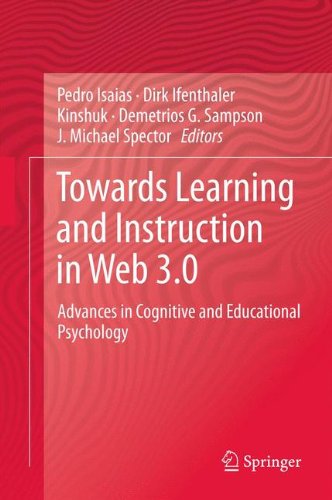 Towards Learning And Instruction In Web 30 Advances In Cognitive And Educational Psychology 1st Edition Sabine Graf