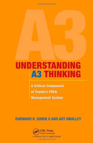 Understanding A3 Thinking A Critical Component Of Toyotas Pdca Management System 1st Edition Durward K Sobek Ii