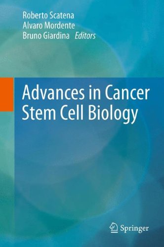 Advances In Cancer Stem Cell Biology 1st Edition Roberto Scatena Auth