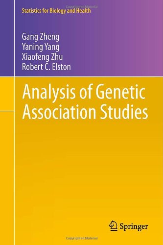 Analysis Of Genetic Association Studies 1st Edition Gang Zheng
