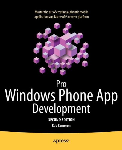 Pro Windows Phone 7 Development 2nd Edition Rob Cameron