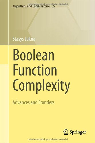 Boolean Function Complexity Advances And Frontiers 1st Edition Stasys Jukna Auth