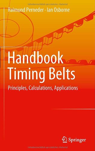 Handbook Timing Belts Principles Calculations Applications 1st Edition Raimund Perneder
