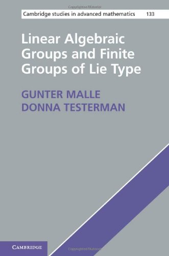 Linear Algebraic Groups And Finite Groups Of Lie Type Gunter Malle