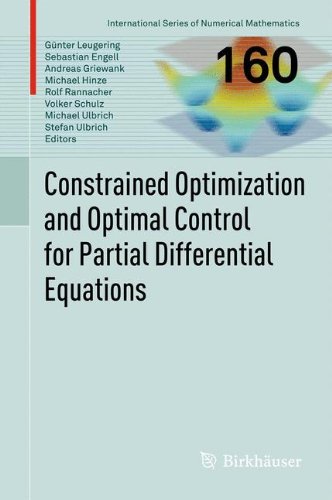 Constrained Optimization And Optimal Control For Partial Differential Equations 1st Edition Eberhard Bnsch
