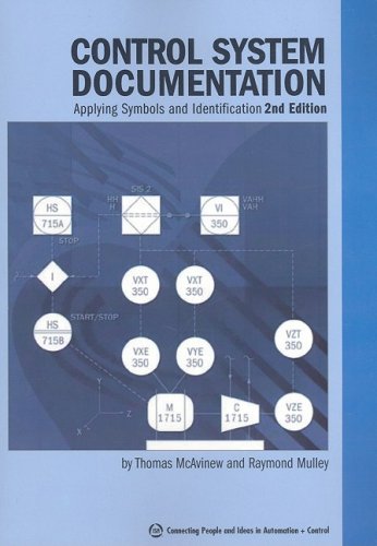 Control System Documentation Applying Symbols And Identification 2nd Edition Thomas Mcavinew