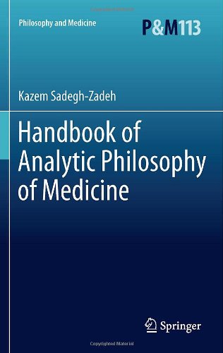 Handbook Of Analytic Philosophy Of Medicine 1st Edition Kazem Sadeghzadeh Auth