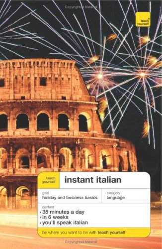 Teach Yourself Instant Italian 3rd Edition Elisabeth Smith