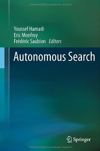 Autonomous Search 1st Edition Youssef Hamadi Eric Monfroy Frédéric Saubion Auth