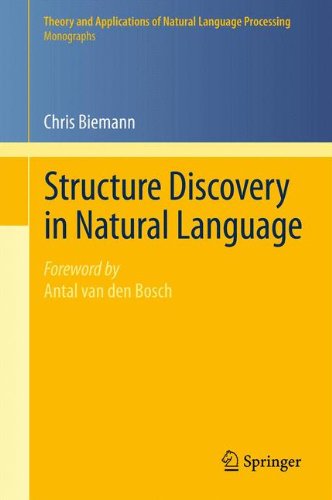 Structure Discovery In Natural Language 1st Edition Chris Biemann Auth