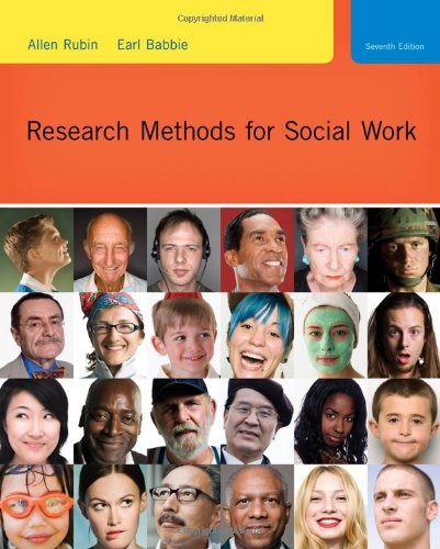 Research Methods For Social Work 7th Edition Allen Rubin Earl R Babbie