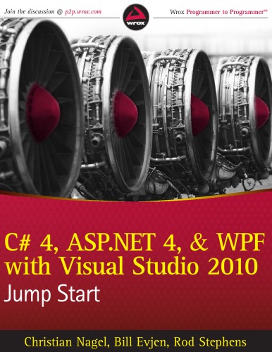 C 4 Aspnet 4 And Wpf With Visual Studio 2010 Jump Start Christian Nagel