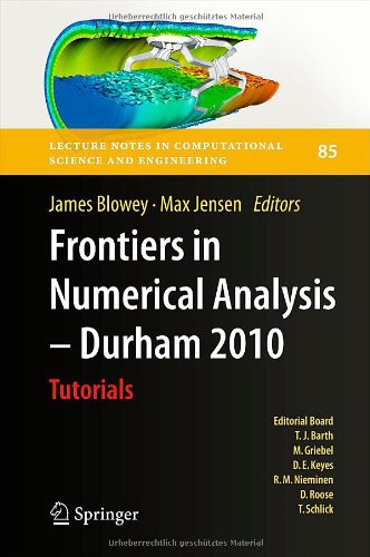 Frontiers In Numerical Analysis Durham 2010 1st Edition Daniele Boffi
