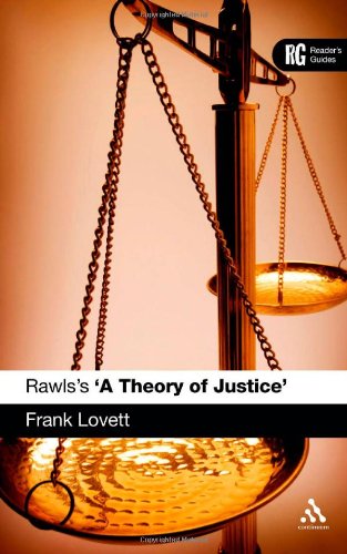 Rawlss A Theory Of Justice A Readers Guide Frank Lovett