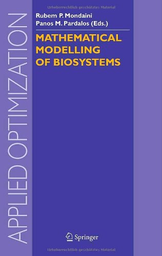 Mathematical Modelling Of Biosystems 1st Edition Alain Goriely