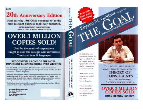 The Goal A Process Of Ongoing Improvement Third Revised Edition Eliyahu M Goldratt